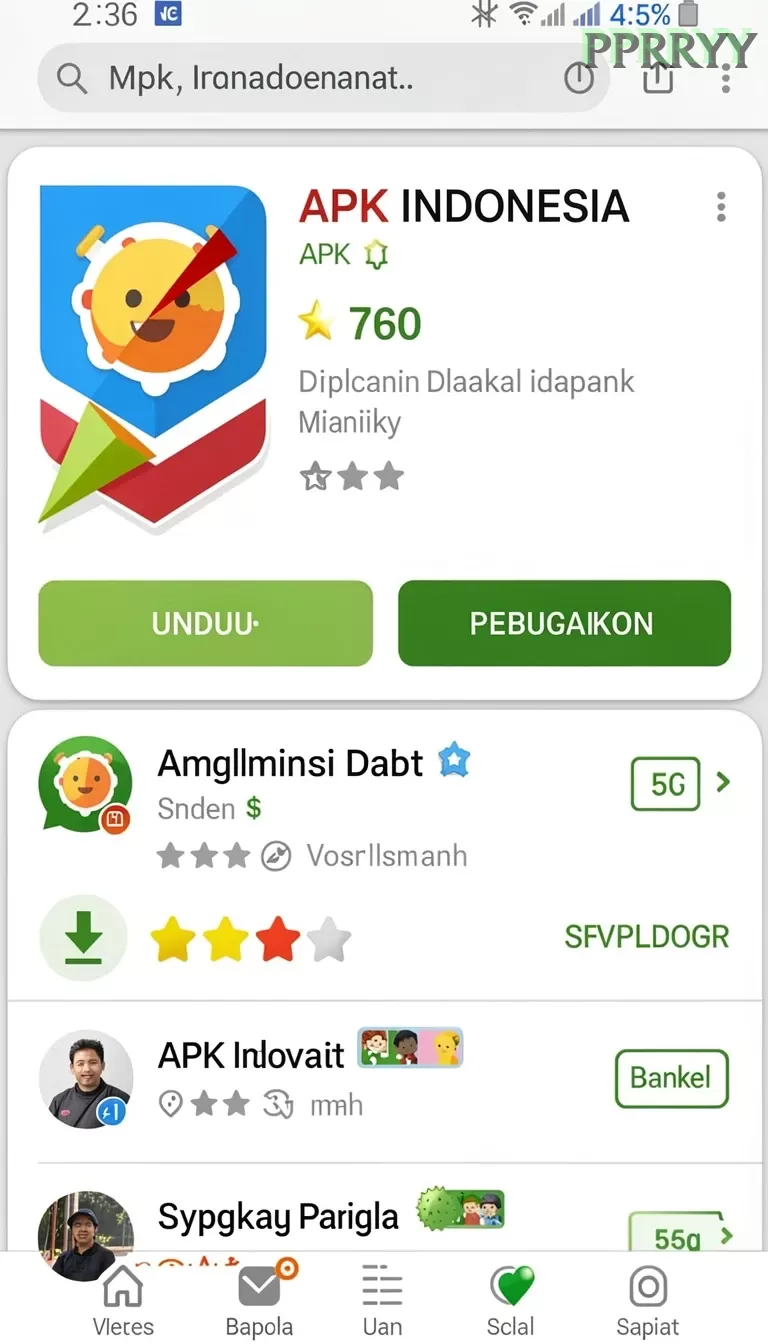 Cuplikan layar DEPOSIT42 — halaman utama